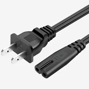 Electric Lunch Box Power Cord Replacement for 3-in-1 Portable  Warmer Heated Lunch Box, Compatible for 2-Slot Mini Fridge Mini Pot AC Power Cord, Universal AC Power  for Kitchen Use and tv