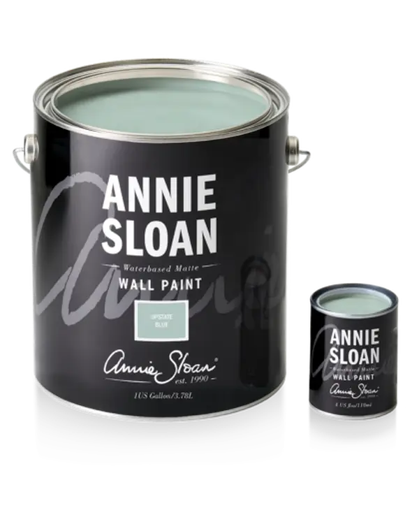 Upstate Blue Annie Sloan Wall Paint Sample Pot