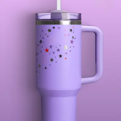 Stanley Purple Ariana Grande TikTok Shop