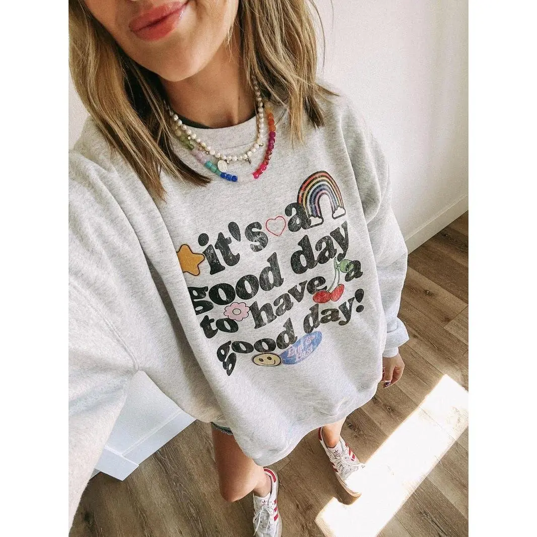 ETTA OG | good day sweatshirt - It's a good day to have a good day sweater ETTA OG | good day sweatshirt - It's a good day to have a good day sweater