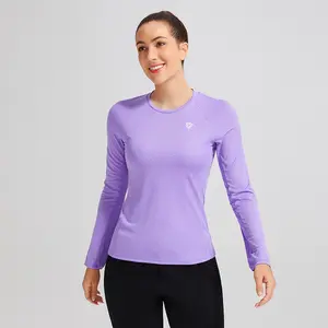 AFZ Women's Scoop Neck Long Sleeve Outdoor Sweatshirts Trendy Casual Basic Loose Fit Comfy Tops