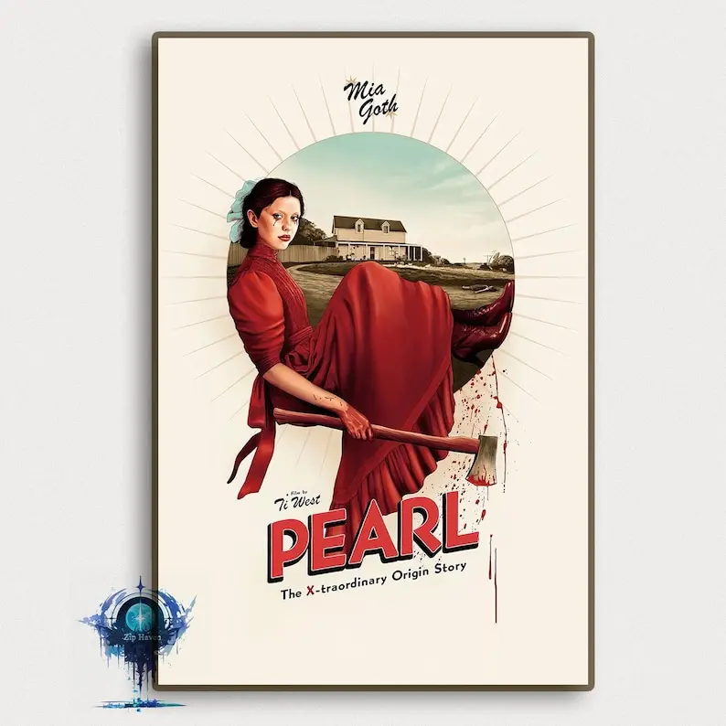 Pearl Movie Poster,Wall Art ,Art Home decoration Poster, Poster Decor Room