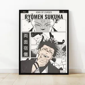 Ryomen Sukuna Possession Print - Jujutsu Kaisen Anime Wall Decor