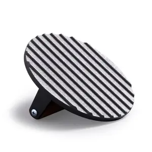 1pc Cast iron Rectangular Meat Press Round Heavy-Duty Steak Burger Press Barbecue Press For Flat Top Grill Hamburger Grinder