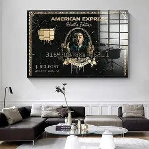 [Sale off up to 50%] [Free ship] [No Frame] The Wolf Of Wall Street Classic Movie Financial Tycoon Pictures For Living Poster