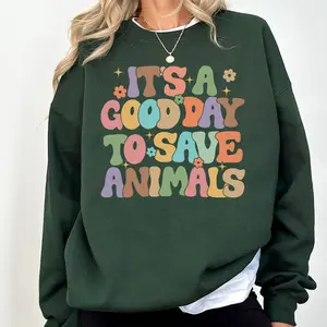 It's A Good Day To Save Animals Shirt, Veterinary Sweater, Vet Tech Sweatshirt, Vet Med Gift, Animals Lover Tee