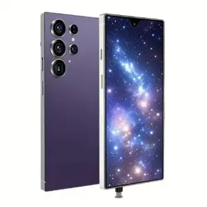 S25 Ultra Unlocked 5G Smartphone, 12GB+512GB, 6800mAh Battery, Fast Charging Capability, Android 14 System, 108MP+48MP Camera, Face & Fingerprint Unlock | Dual SIM | Autofocus | Built-in Pen | Card Port