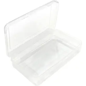 Large Capacity Clear Pencil Case, Stackable Plastic Pencil Boxes, Supply Boxes for Kids Boys School Classroom, 1 Pack