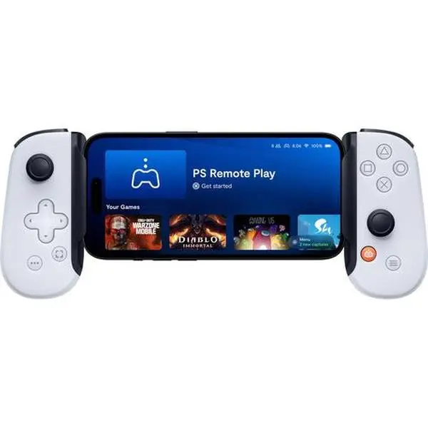 Mobile Gaming Accessory:  Backbone One Lightning - Playstation Edition - White  [GAMES ACCESSORIES] Playstation, White, Controller
