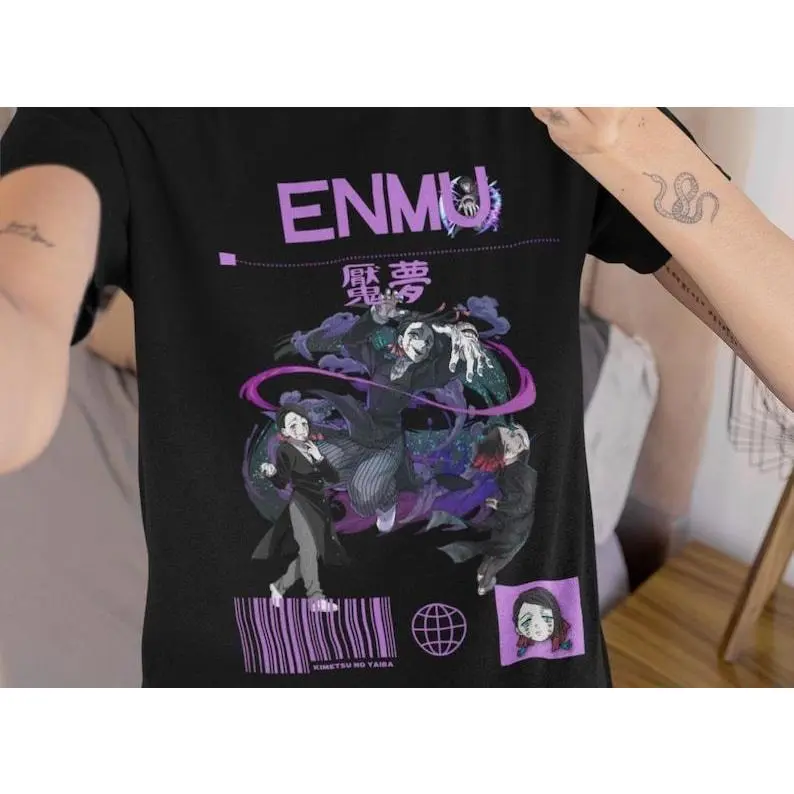 Enmu Demon Slayer Kimetsu no Yaiba Anime Manga Kawaii shirt  Gift for friends Gift for her Unisex t-shirt