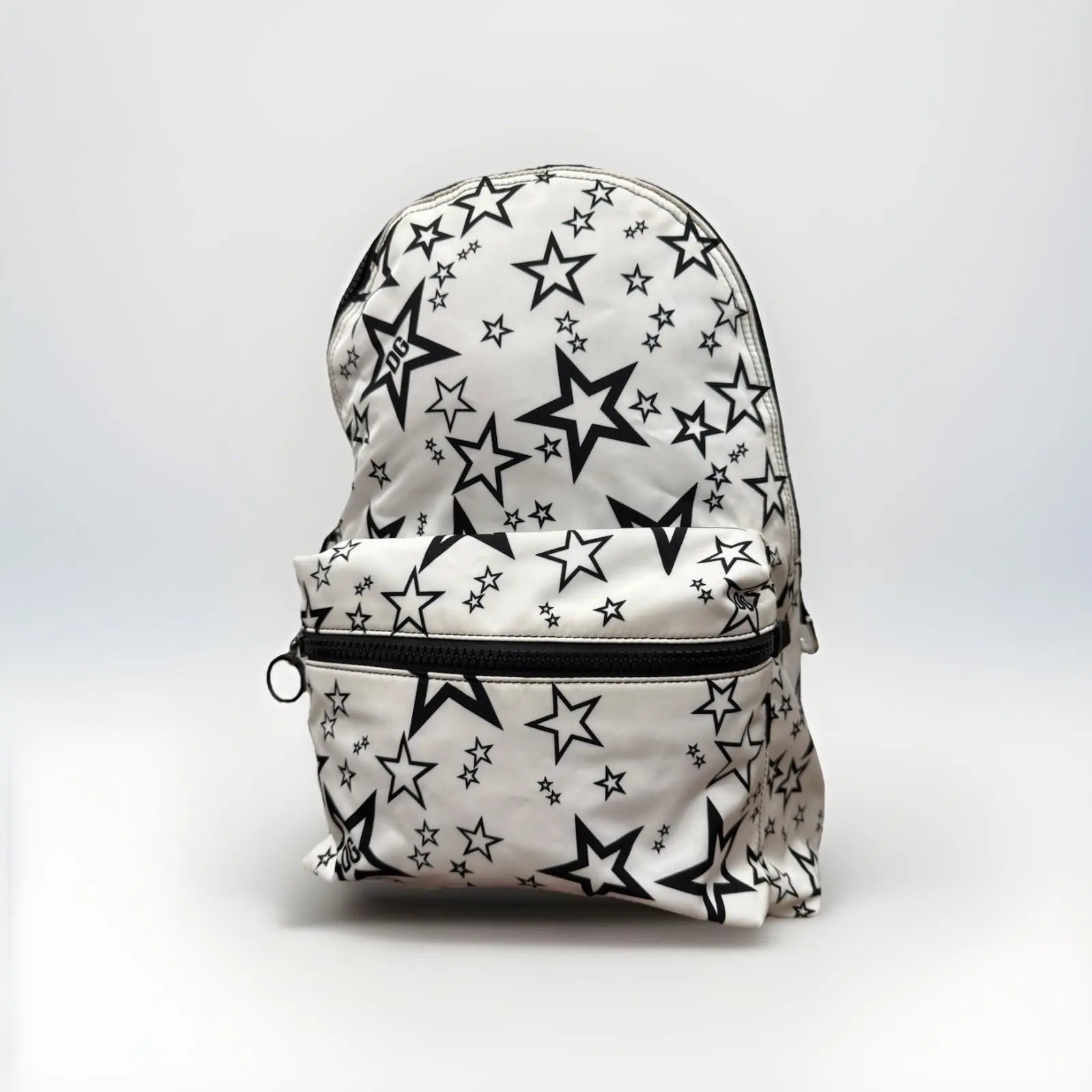Pre-owned DOLCE & GABBANA As Seen On Screen As Seen On Screen SE41590 B&W Stars Backpack