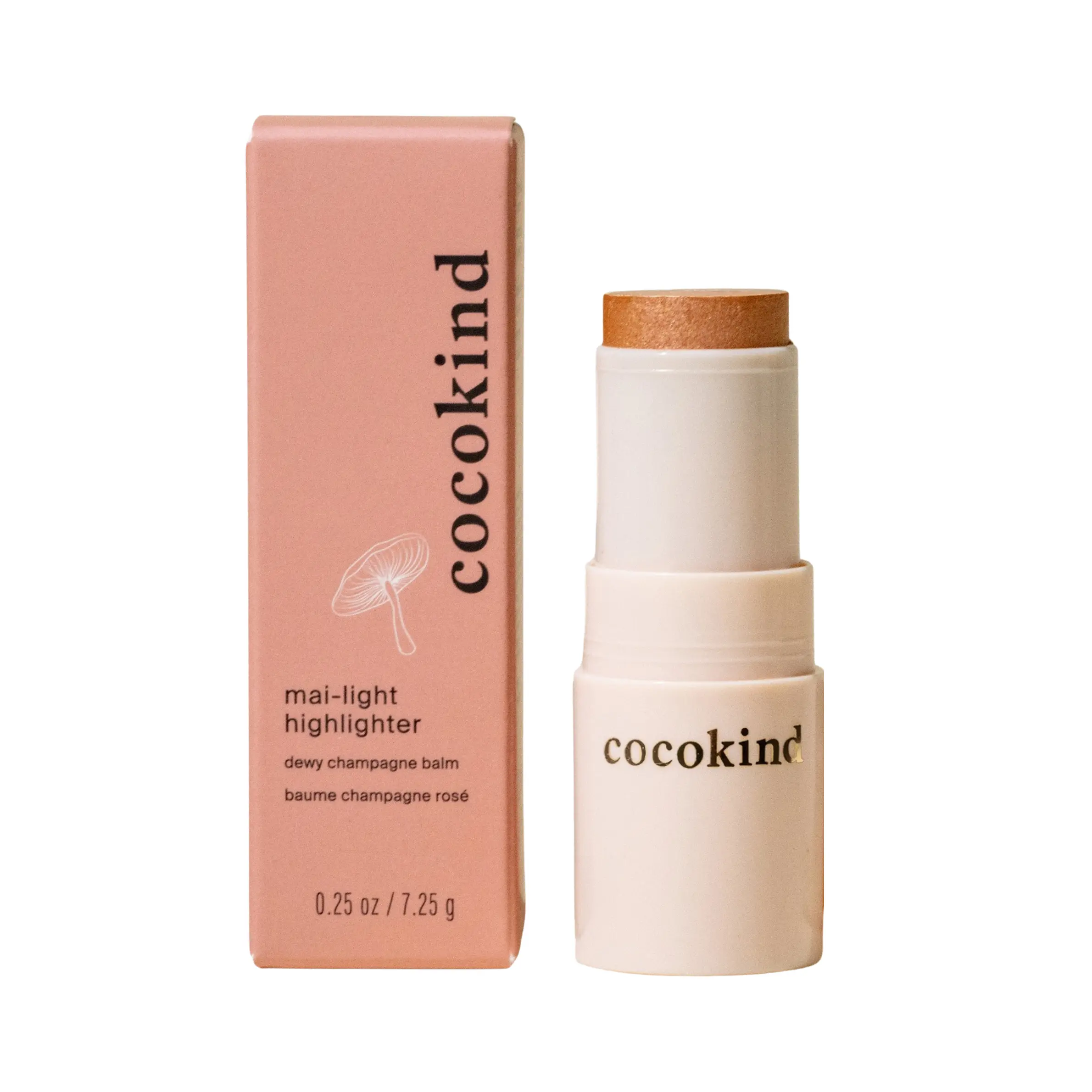 [cocokind] Mai-Light Highlighter | Multi-Use Highlighter Balm | Champagne Glow | Skincare-Makeup Hybrid