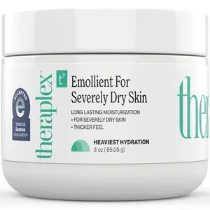 Theraplex Emollient Cream For Dry Skin, Moisturizing Lotion And Cuticle Care