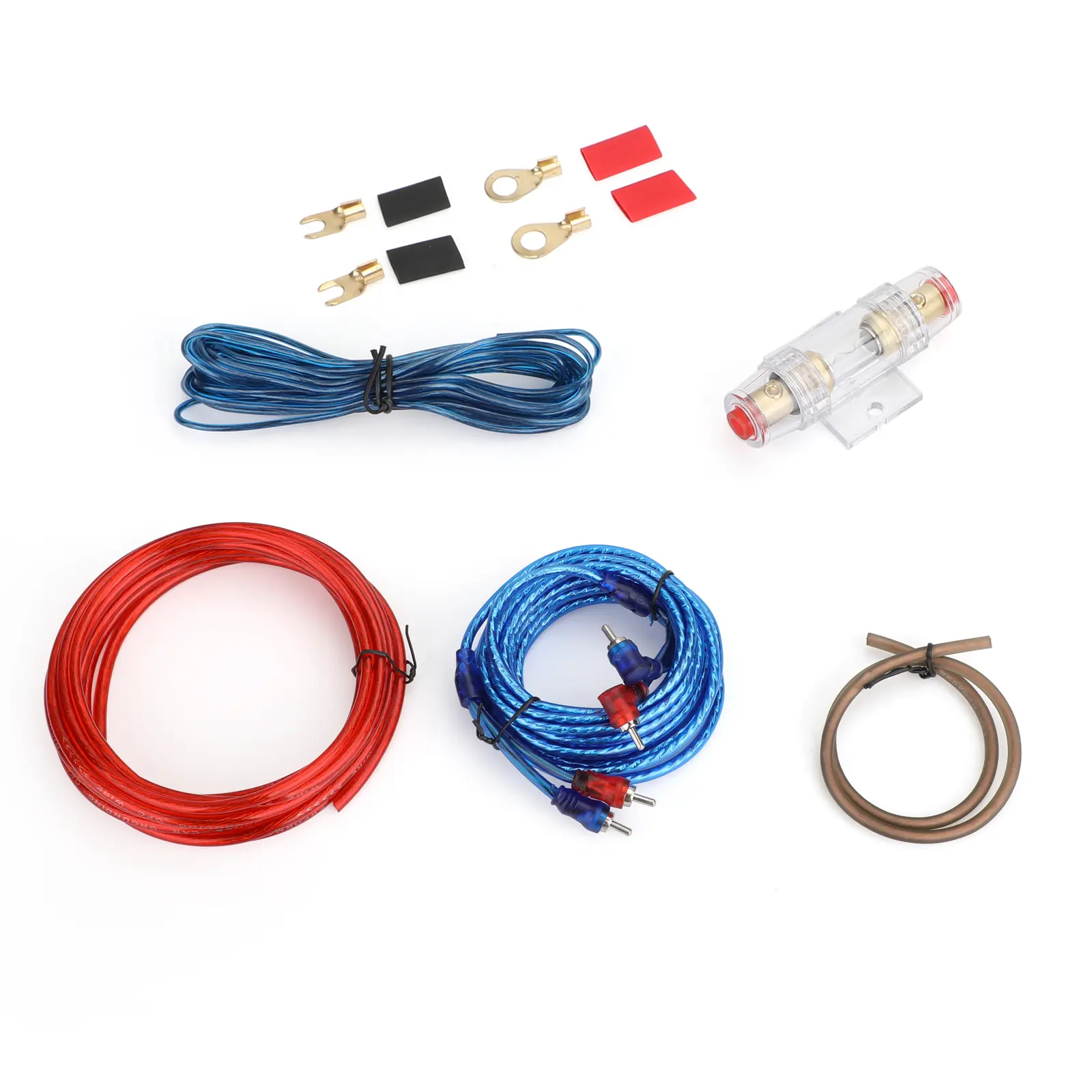 10GAUGE 1500W Cable Car Amplifier Kit Amp Audio RCA Sub Subwoofer Wiring Wire 2F 10GAUGE 1500W Cable Car Amplifier Kit Amp Audio RCA Sub Subwoofer Wiring Wire 2F