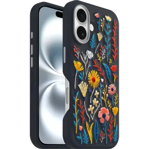 OtterBox iPhone 16 Case Symmetry Series Cactus Leather Embroidery