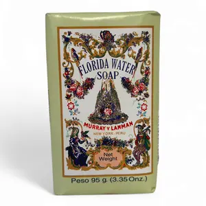 Florida Water Soap Bar 3.35 oz - Jabon Spiritual Cleansing Bath Soap for Energy Cleansing, Ritual Use & Fresh Scent