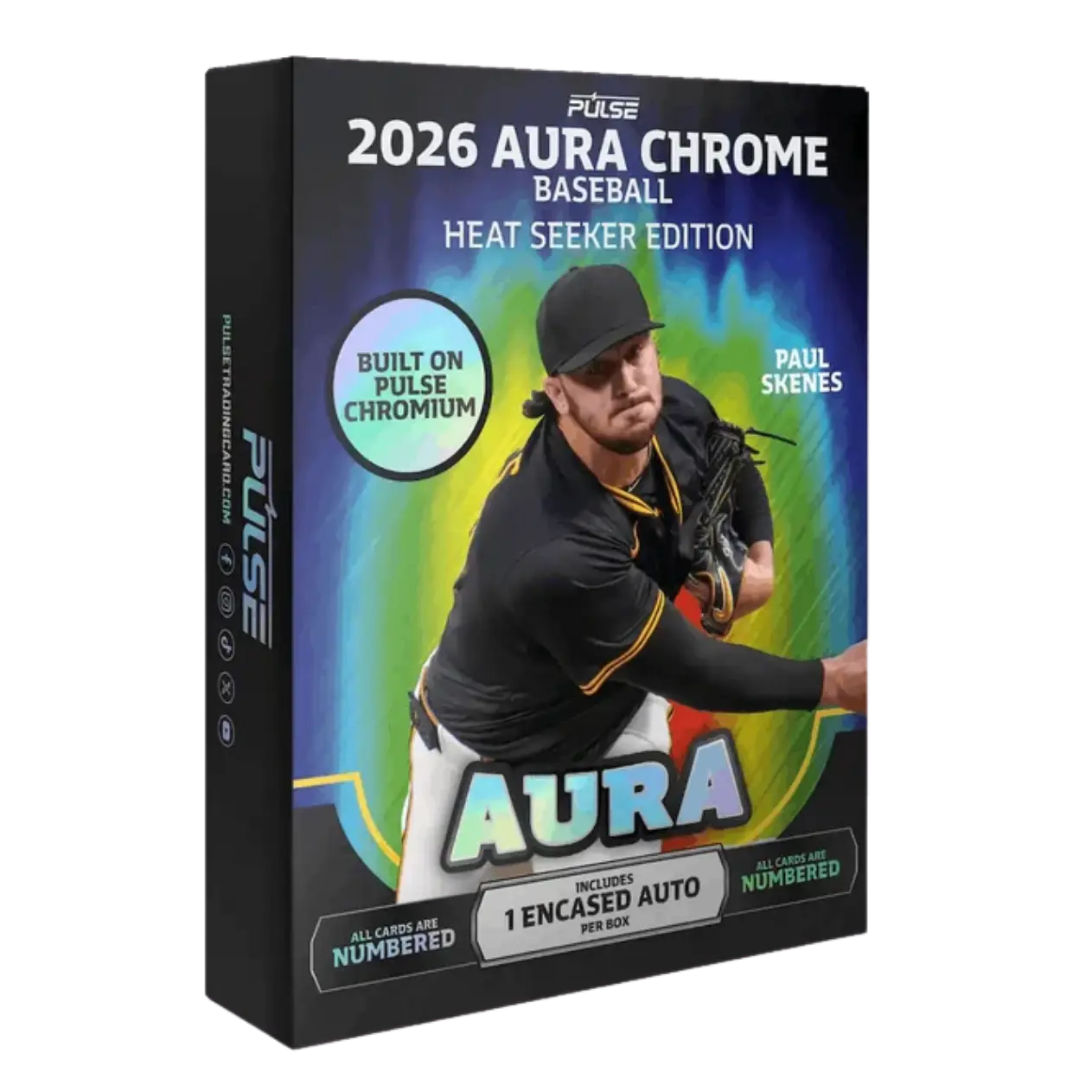 2026 Pulse Aura Chrome Baseball Heat Seeker Edition Box