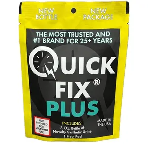 2-Pack Quick Fix Plus Synthetic Urine for Educational Purposes Only