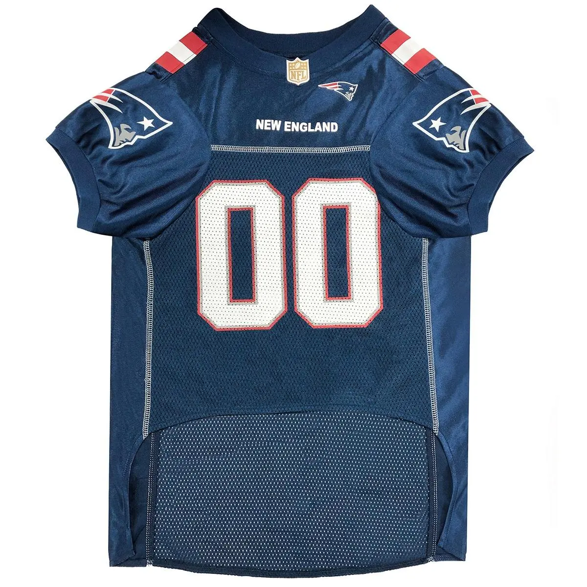 NEW ENGLAND PATRIOTS MESH JERSEY FOR DOGS AND CATS