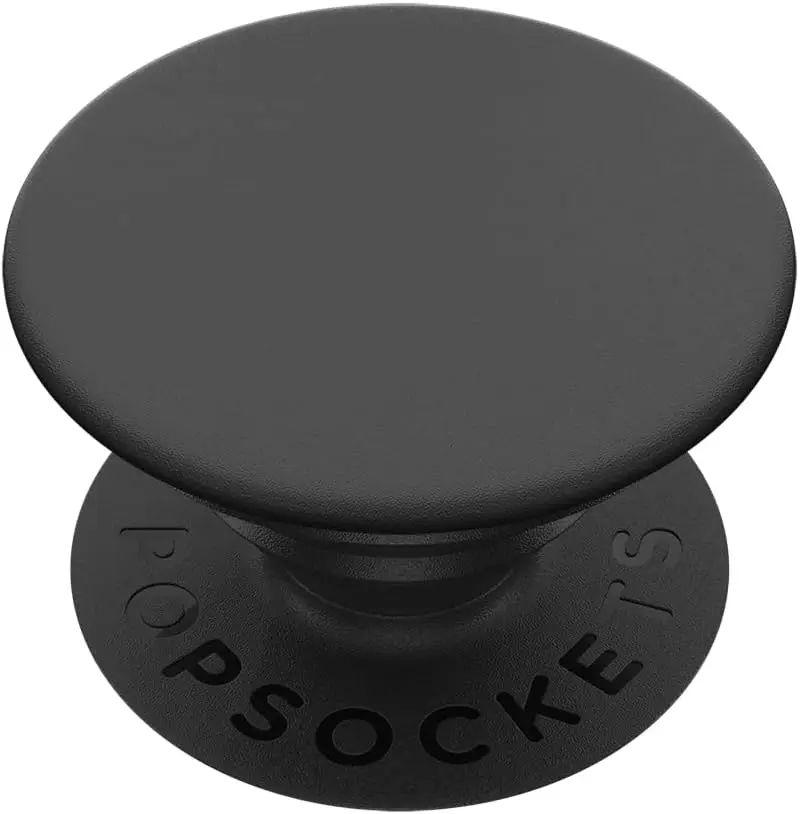 ​​​​Popsockets Phone Grip with Expanding Kickstand, Adhesive Grip - Black PopSockets Plastic Stick