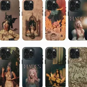 8 Styles Hades Album Phone Case, Hip Hop Inspired Collage Art Shockproof Heavy Duty Drop Protection Cover, Trendy Fan Gift For iPhone 11 12 13 14 15 16 17 Pro Max Plus Samsung 9 5