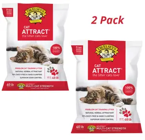 Dr. Elsey's Precious Cat Cat Attract Clumping Multi-Cat Clay Cat Litter - Low Dust, low tracking litter, cat litter clay, odor control litter, cat attract