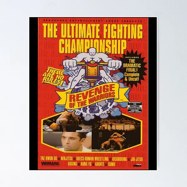 Ufc 1 Original POSTER UNFRAMED  POSTER UNFRAMED