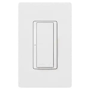 Lutron Maestro Wireless Switch, Incandescent/Halogen, Magnetic Low-Voltage, Electronic Low-Voltage, Non-Dim Fluorescent, Multi-Location/Single-Pole, 120V/6A Light or 3A Fan, White,Vive Enabled, MRF2S-6ANS-WH