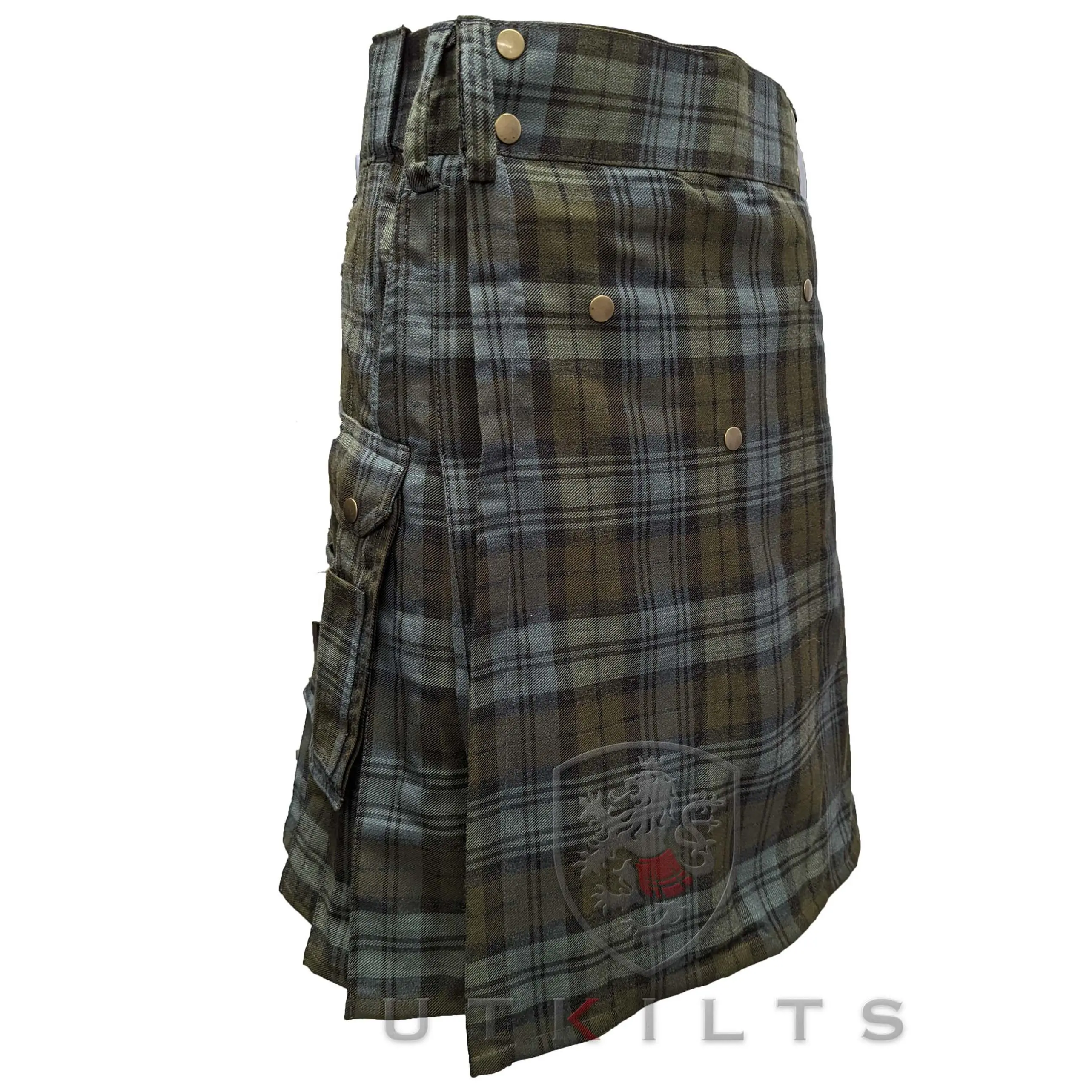 Utility Kilt – Ultimate, Black Watch Weathered