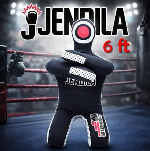 Grappling Dummy MMA Jiu Jitsu – Grappling Wrestling Dummy – Made from Durable Canvas Fabrics 6 Ft (UNFILLED)