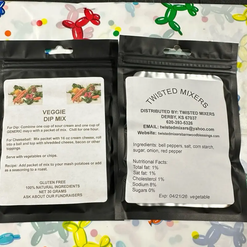 Veggie dip mix