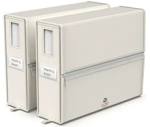 LinenMate - The Original Folding & Storage Bedding Organizer Boxes (2-Pack)