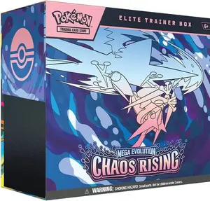 Pokemon TCG: Mega Evolution 04 Chaos Rising- Elite Trainer Box - Tiktok