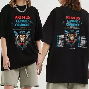 Primus And Coheed And Cambria - Summer 2024 Us Tour T-Shirt | Crewneck Sweatshirt | Hoodie Menswear Womenswear