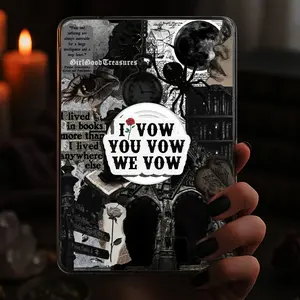 I Vow You Vow We Vow Kindle Grip Dark Romance Magnetic Holder Gothic Magsafe Phone Kindle Accessory
