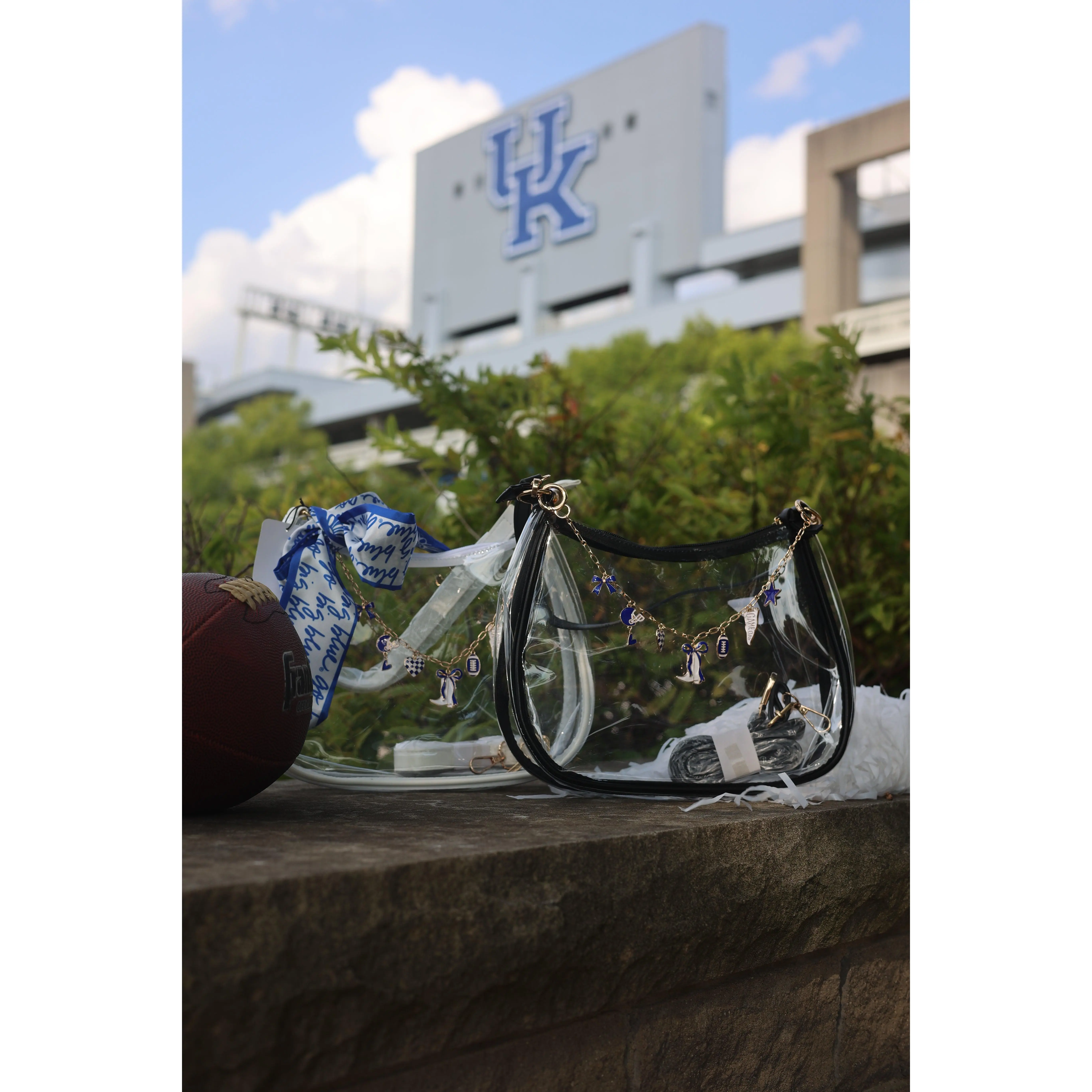 "Ready to Rally" Clear Stadium Bag