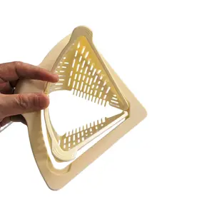 1PC Magnetic Sink Food Catcher, Large Capacity Kitchen Strainer Basket, One Press to Dispose Residue