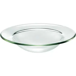 4.5" Replacement Oil Warmer Dish Wax Melt Warmer Liner Dish Round Glass Dish Candle Wamer Bowl Plate Wax Tray for Scented Wax Aroma  Lamp Electric Lamps Tart Warmers Wax Melter Wax Burner