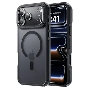 YZOIKO for iPhone 16/17 Series cases [10Ft Military-Grade Protection] Compatible with fit MagSafe Shockproof Cover, Black