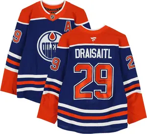 Leon Draisaitl Edmonton Oilers Autographed Blue Pro Jersey - Fanatics Authentic Certified