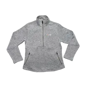 Women's Premium 1/4 Zip Pullover (Ash)