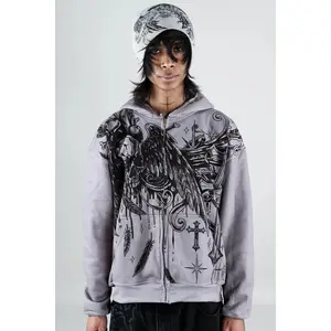 Slate Zip Hoodie (Ash)