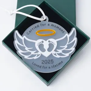 Angel  Memorial Hanging Ornament, Carried For A Moment Loved For A Lifetime, , Christmas