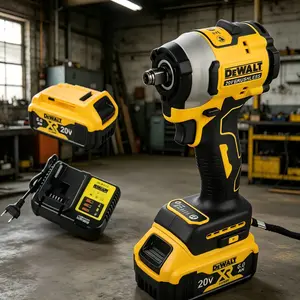 DeWALT DCF850, 20V MAX ATOMIC Brushless Compact Impact Driver, High Torque Cordless Screwdriver, LED Work Light, Professional Heavy Duty Power Tool for Construction, Automotive Repair & Woodworking grade