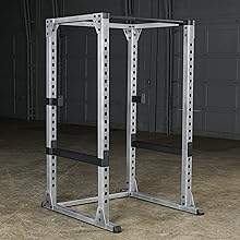 Body-Solid (GPR370) Multi-Press Rack - Strength Training Station for Home Gym - Adjustable Squat and Press Stand with High Tensile Steel Frame