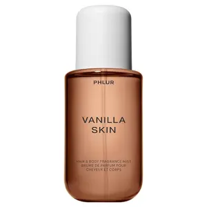 PHLUR Vanilla Skin Body Mist 240ml, Women Hair & Body Spray, Warm Vanilla Scent with Pink Pepper, Cashmere Wood & Sandalwood