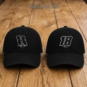 Kyle Busch Hat, Rowdy Number 8 Racing Cap, Embroidered Signature Baseball Hat, Richard Childress Racing Merch, Gift For Fan