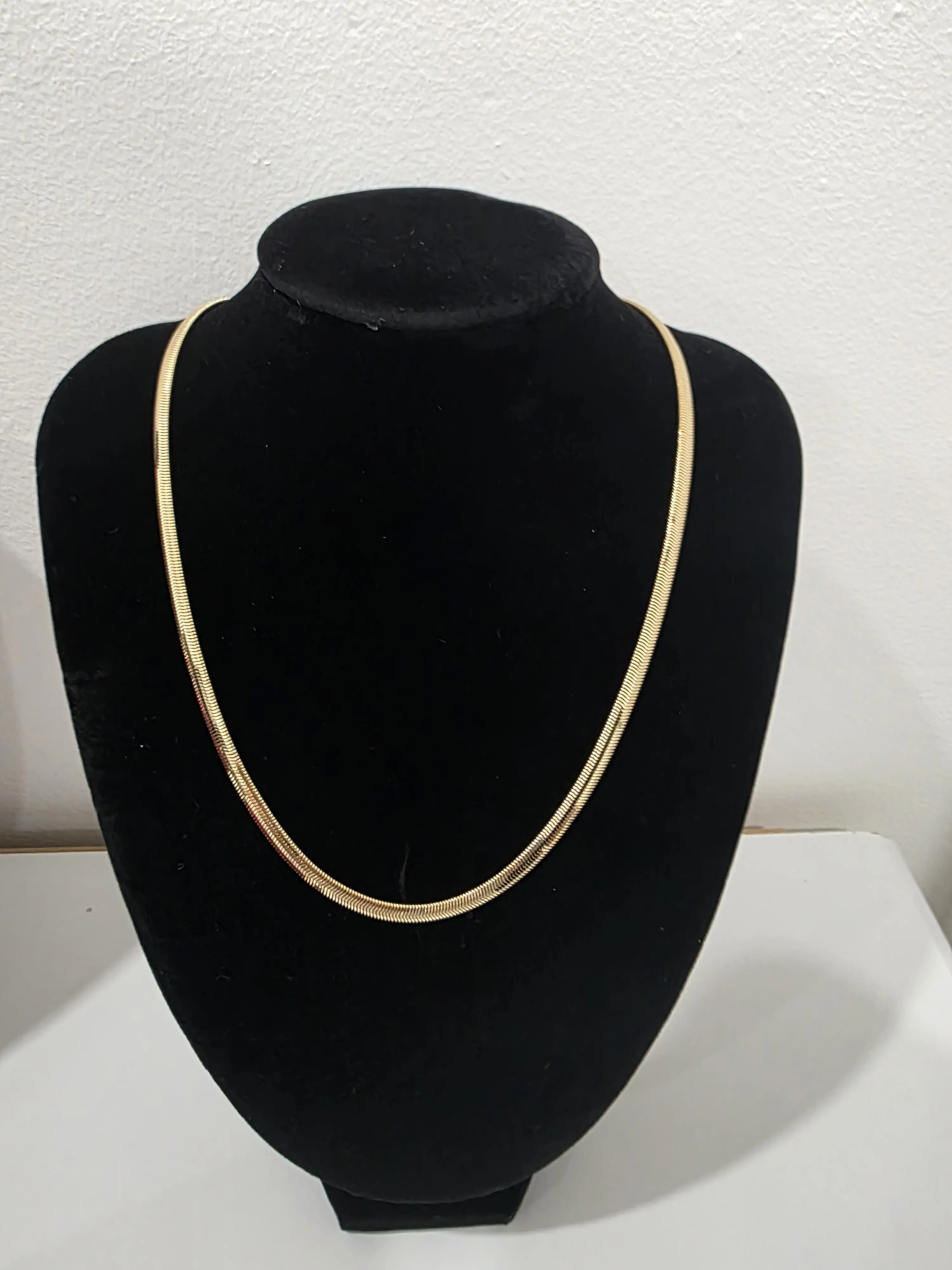14k Gold Snake link chain