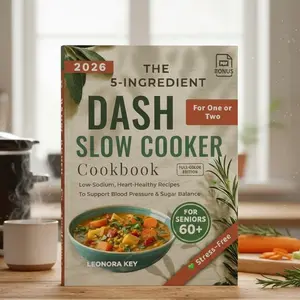 DASH Slow Cooker Meals for Seniors: Stress-Free 5-Ingredient Recipes for 1 or 2 Beginner-Friendly Meals for Small Households (2026 Edition)