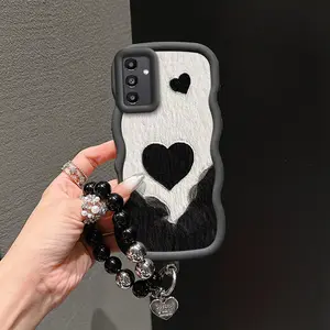 1 Piece A15 5G Eternal Love Case Made From Flexible Enhancing Elegant And Lanyard In Fashion For Samsung A15 5G